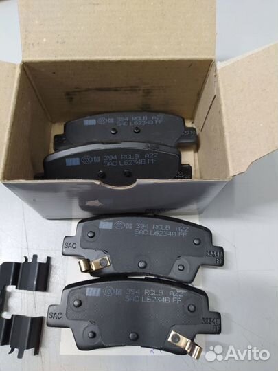 Тормозные колодки Hyundai Solaris. Оригинал