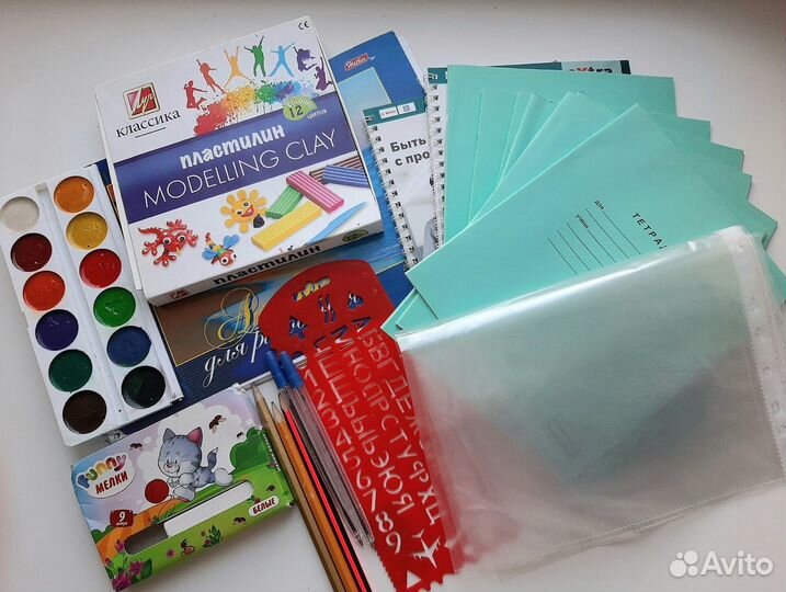 Набор детской канцелярии на дачу