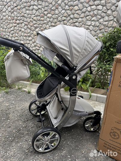 Коляска 3 в 1 из Эко кожи