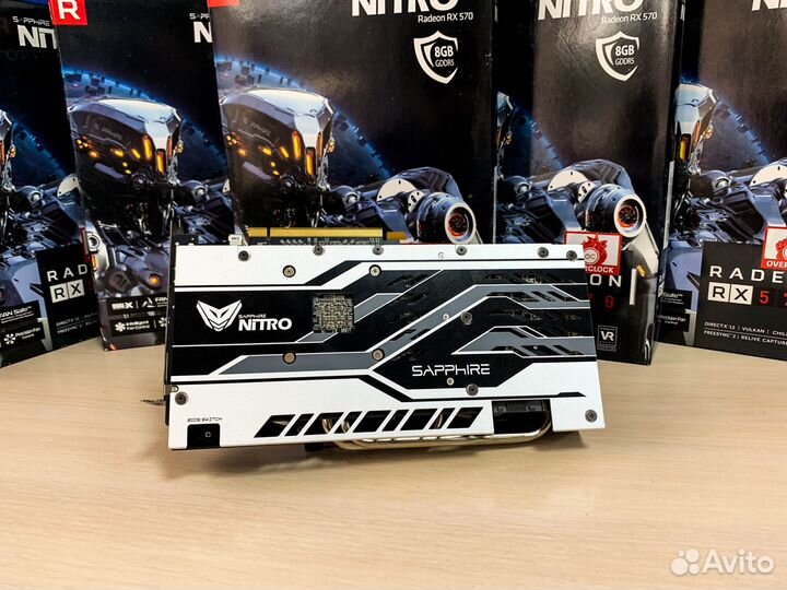 Видеокарта Sapphire Nitro+ Radeon RX570 8Gb 256Bit