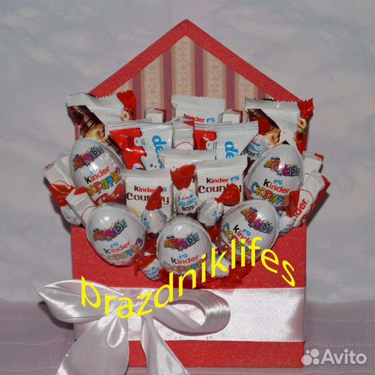Букет сладостей киндер