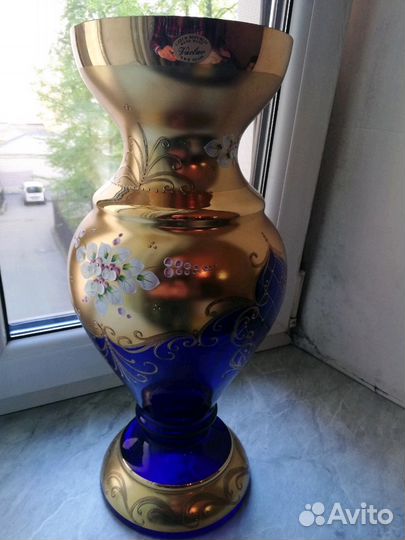 Ваза чехия Богемия