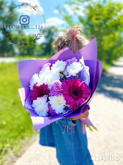 Цветы букеты Flowers124 Доставка Красноярск