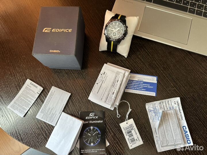 Наручные часы Casio Ediface EFR-534PB