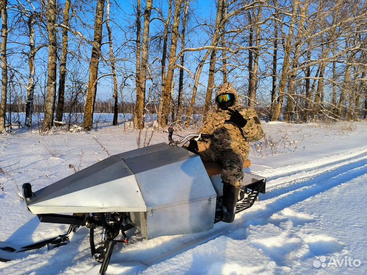 Самодельный снегоход