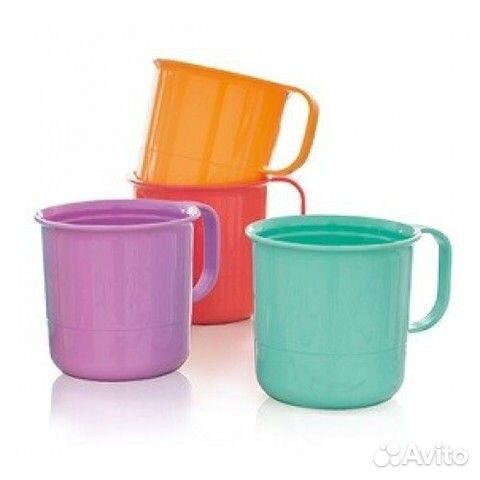 Кружки 350мл новые Tupperware