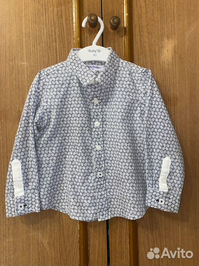Рубашка на мальчика 92