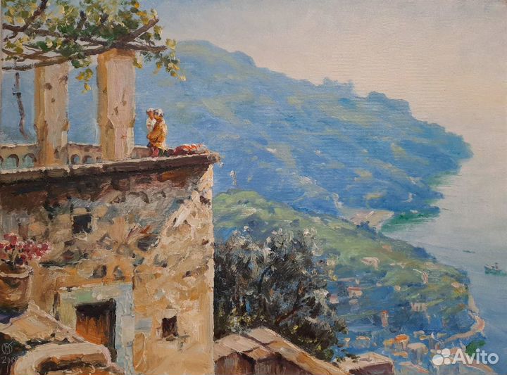 Картина маслом пейзаж