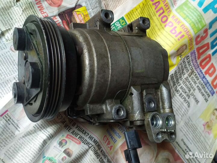 Компрессор кондиционера hyundai accent