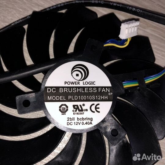 Вентилятор pld10010S12HH для видеокарт msi 95 mm