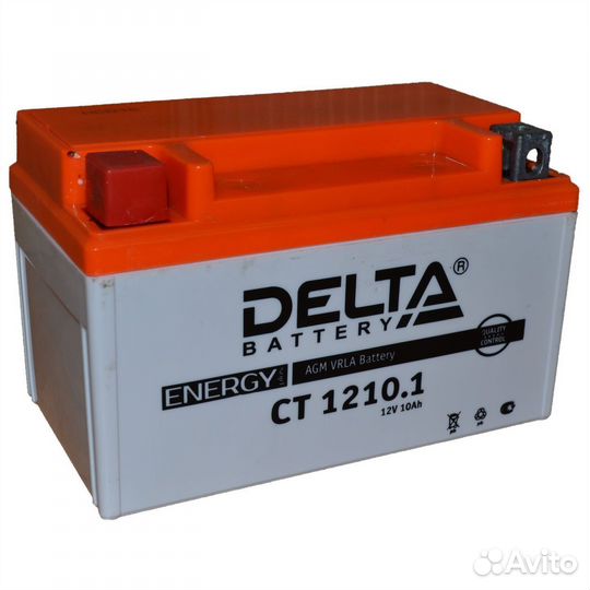 Акб 12V - 10 А/ч Delta CT (ytz10s)