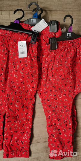 Mothercare штаны для девочки новые