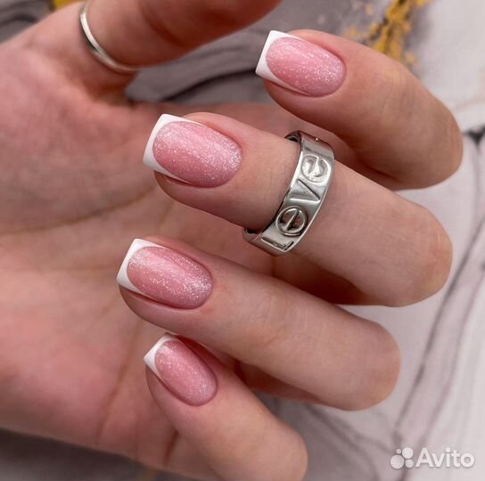 Маникюр с покрытием гель-лак / наращивание ногтей