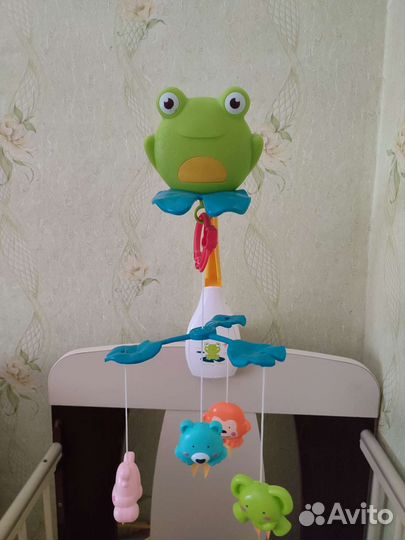 Мобиль huanger на кроватку с проектором