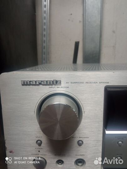Av ресивер marantz SR 5002