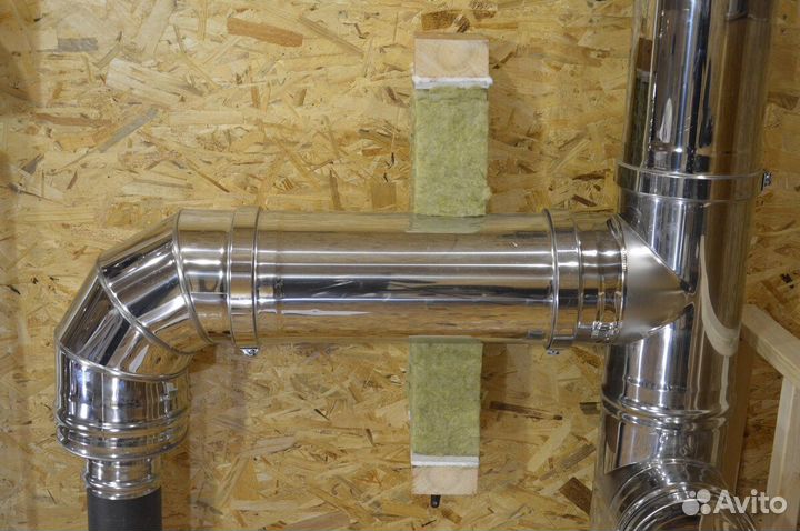Трубы для дымохода, вентиляция, со скидкой