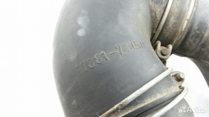 Патрубок воздушн.фильтра Toyota Caldina ST190 4SFE