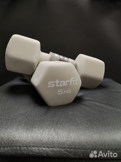 Гантели StarFit неопрен 5кг