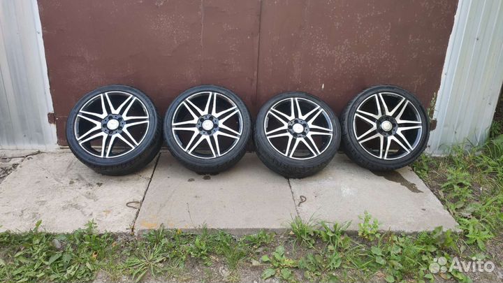 Колеса R18 AMG Mercedes лето разноширы