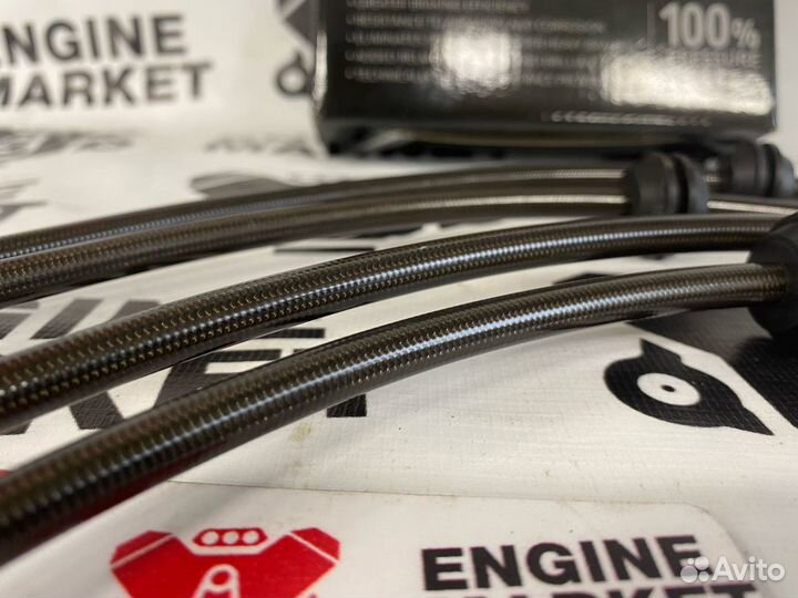 К-т тормозные армированные шланги BMW E36 E46 E92