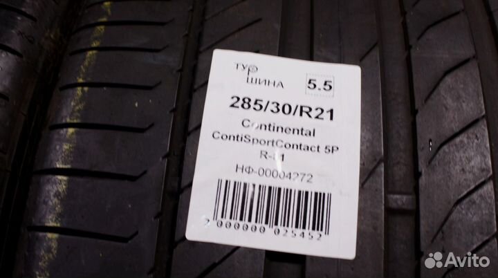 Continental ContiSportContact 5P 285/30 R21 94Y