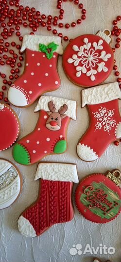 Новогодние имбирные пряники