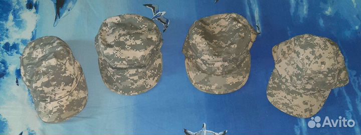 Кепки патрульные США (3) и баскетбольная фрг (1)