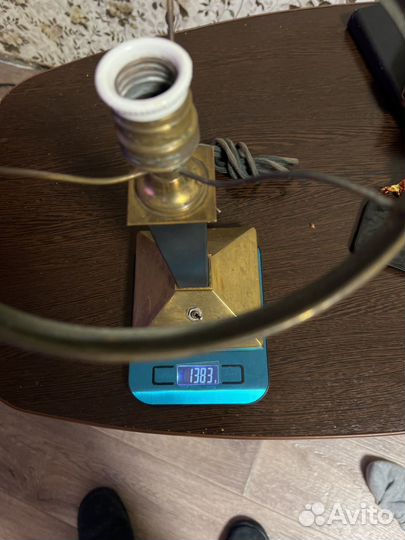 Настольная лампа старинная