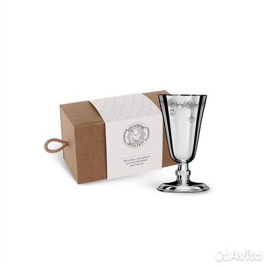 Рюмка медная Варежки