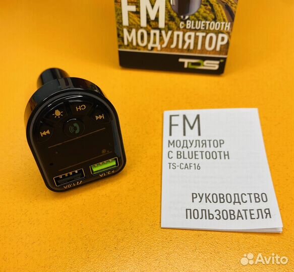 FM-модулятор автомобильный TS-CAF16 Bluetooth