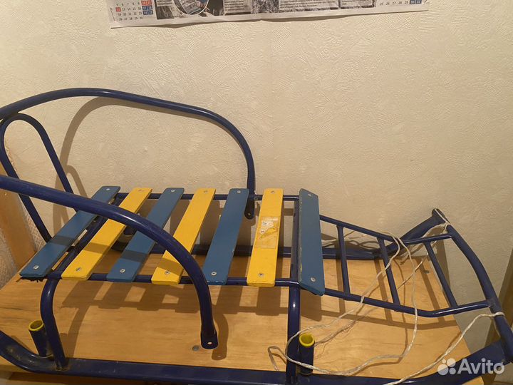 Детские санки коляска бу