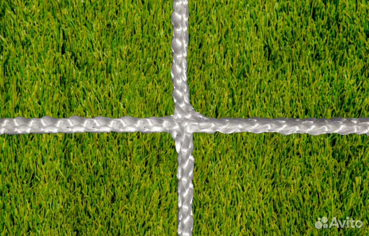 Сетка для футбольных ворот 7,5*2,5 м нить 3,0 мм