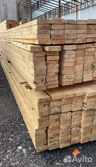 Брус обрезной 200х200х6000мм 1 сорт ГОСТ