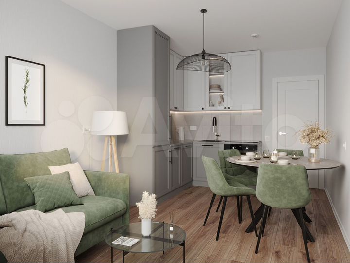 2-к. квартира, 54,8 м², 22/25 эт.