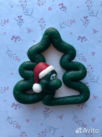 Мыло ручной работы новогоднее