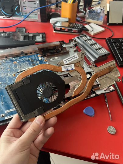 Радиатор ноутбука 60.4HP06.001 Acer 7551G