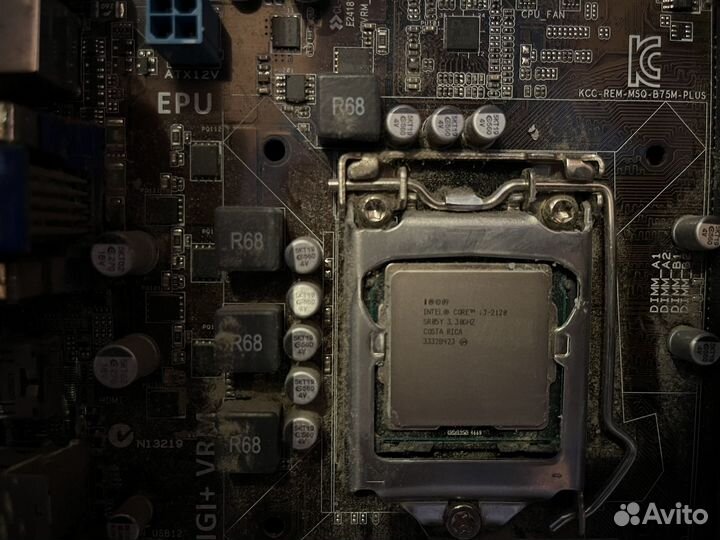 Корпус gigabyte + процессор intel Core i3