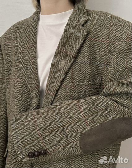 Твидовый пиджак Harris tweed