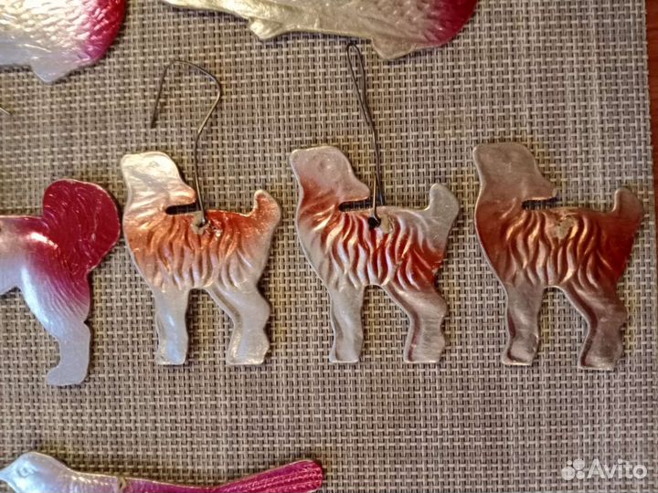 Елочные игрушки ссср, картонаж