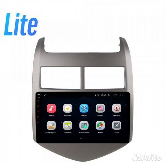 Штатная магнитола Parafar дляChevrolet Aveo2011-14