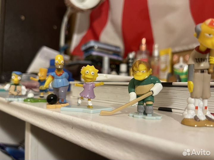 Фигурки симпсоны из киндера the simpsons