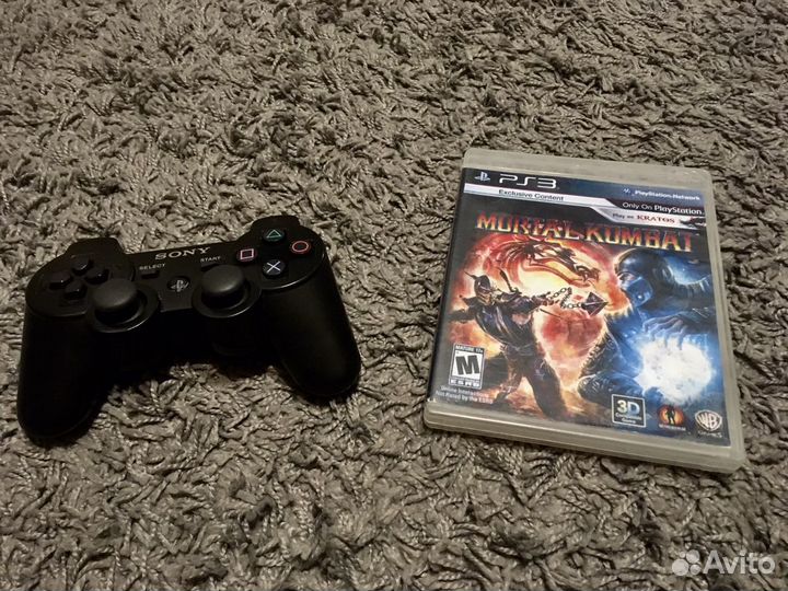 Mortal kombat Sony PS3 + Джойстик