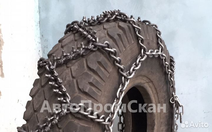 Цепи противоскольжения на трактор