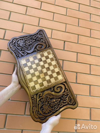 Нарды Герб России дерево бесплатная доставка