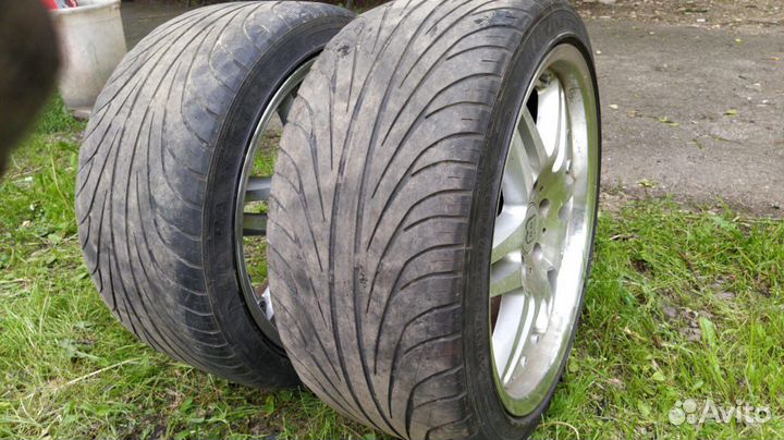 Диски с резиной на Мерседес Е класса. Брабус 18 р