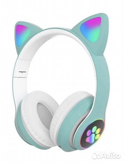 Наушники с кошачьими ушками