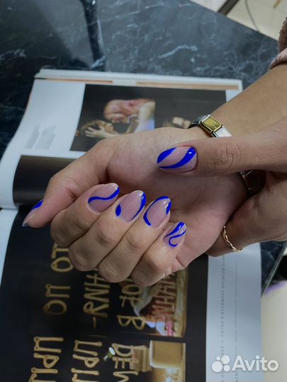 Маникюр гель лак укрепление