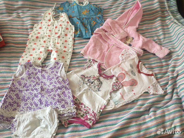 Детская одежда для девочек пакетом