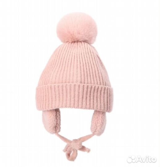 Теплые зимние шапочки для детей