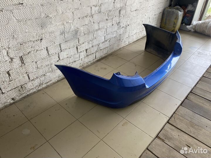 Задний бампер на гранту фл